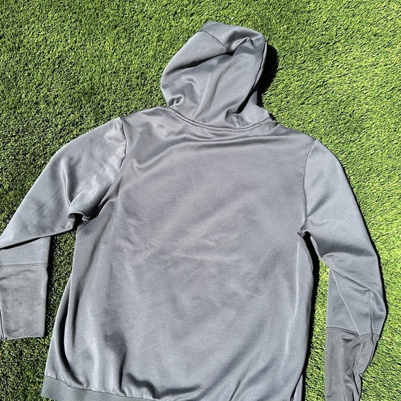 Nike Gray Hooded Sweatshirt Mens Size Large - Picture 3 of 5